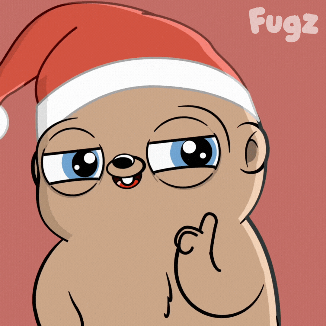 Say No More Christmas GIF by Fugz Official