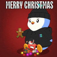 Merry Christmas GIF by Pudgy Penguins