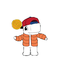 Crypto Bitcoin Sticker by Ordinary Friends