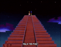 yelling homer simpson GIF