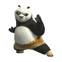 Kung Fu Panda Sticker by imoji
