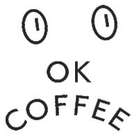 OKCOFFEETIPS happy smile coffee ok Sticker
