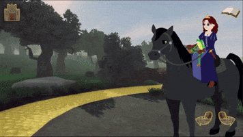 Theres The Witch GIF by Joy Everafter Stories