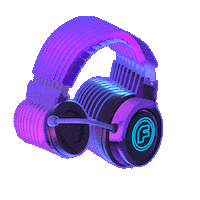 FITCHIN gaming computer gamer headphones Sticker