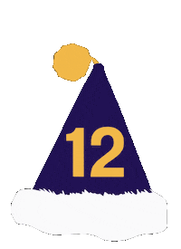 Christmas Zwölf Sticker by Karmandala