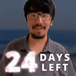 24 DAYS LEFT