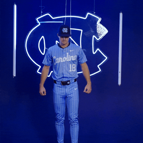 University Of North Carolina Baseball GIF by UNC Tar Heels