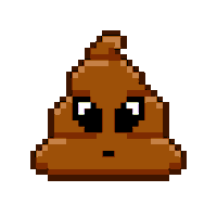 Art Shitting Sticker by Poopies.io