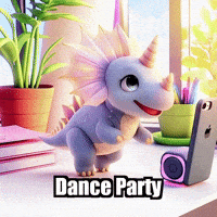 Dance Party Office Life GIF by Divineasaur