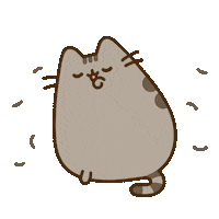 Cat Bathing Sticker by Pusheen