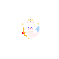 Cat Love Sticker