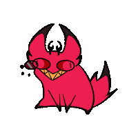Lucifer Hazbin Hotel Sticker