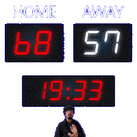 57 Away Sticker
