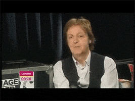 paul mccartney finger kiss GIF by Domino Recording Co.