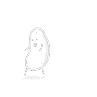 Clubgeistbvh joy aardappel werkenbijaviko avikonl Sticker