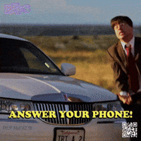 Phone Call Besties GIF by Marcel Katz / The Art Plug