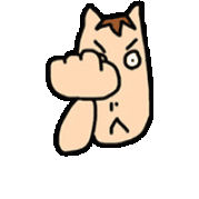Horse にんじん Sticker