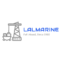 lalmarine lalmarine lalmarinelogistics bluelalmarine Sticker