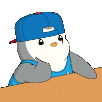 Sad Here We Go Sticker by Pudgy Penguins