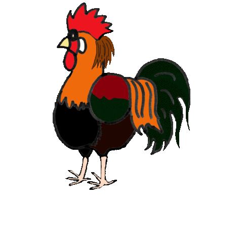 Gallo Poule Sticker