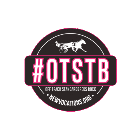 Standardbred Sticker by New Vocations Racehorse Adoption Program