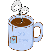 Krispuntito love cup te tea time Sticker