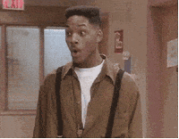 TV gif. Will Smith as Will in The Fresh Prince of Bel-Air looks at us in shock and awe, eyes wide, mouth narrowed into an "Ooooooh!"