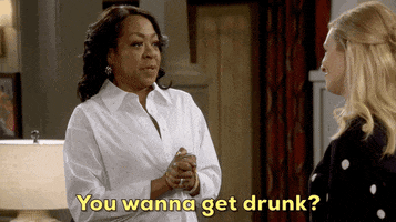 Drunk Yes Please GIF by CBS