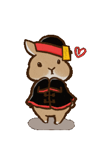 usapon3 うさぎ 好き ハロウィン はと Sticker