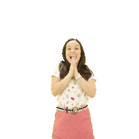 happy larissa manoela Sticker by SBT - Sistema Brasileiro de Televisão