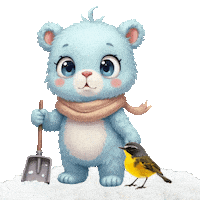 Animated Birds Sticker