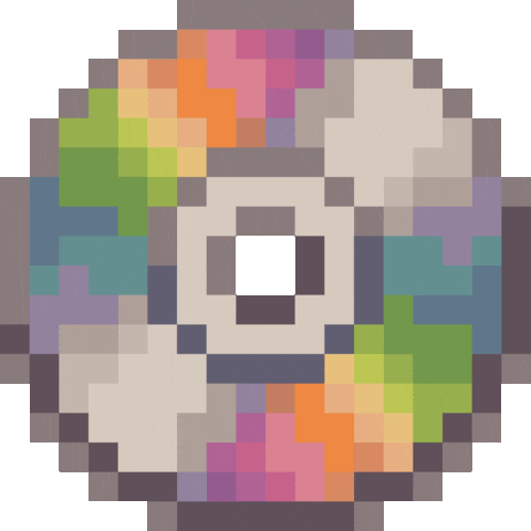 dinchenix giphyupload pixel rainbow retro GIF