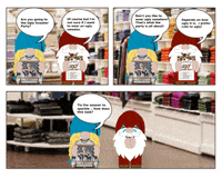 Christmas Shopping GIF