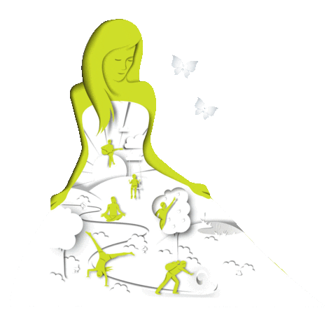 Mother Nature Vegan Sticker by Avafina Organics