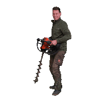 mekertuinen hovenier meker tuinen tuinman bouke Sticker