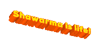 Shawarma Is Life Sticker by BaladiManouche