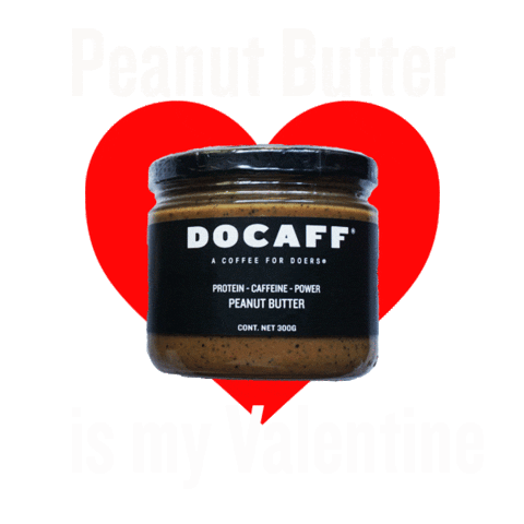peanut butter love Sticker by docaff