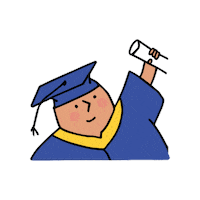 School Celebrating Sticker by The Singaporean Dream