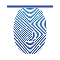 Finger Thumb Sticker by HackerU