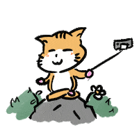 Orange Oren Sticker