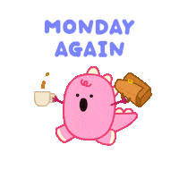 Happy Coffee Sticker by DINOSALLY