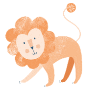 loewenzahnorganics baby lion organic babyfood Sticker