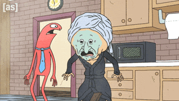 Shocked GIF by Adult Swim