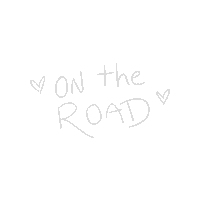 On The Road Travel Sticker