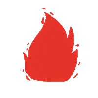 dixychicken hot fire dixy dixychicken Sticker