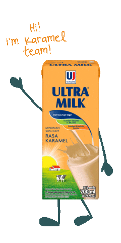 milk susu ultra Sticker by Ultramilk