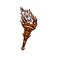 Torch Gasoline Sticker by unfdcentral