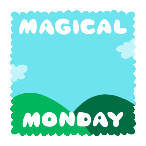 Happy Monday Morning Sticker by Yeremia Adicipta