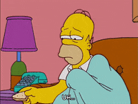 homer simpson eating GIF