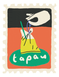 Stamp Malaysian Sticker